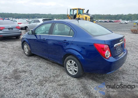 2013 Chevrolet Sonic Lt Auto from USA, damaged, VIN 1G1JC5SH2D4201496